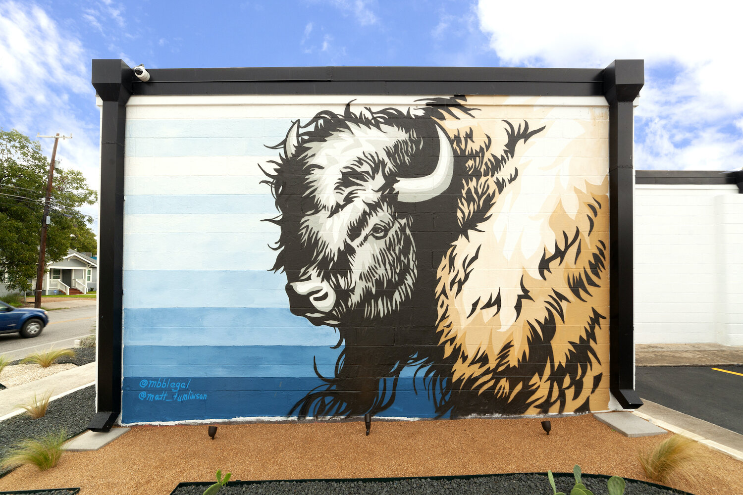 Mural by artist Matt Tumlinson